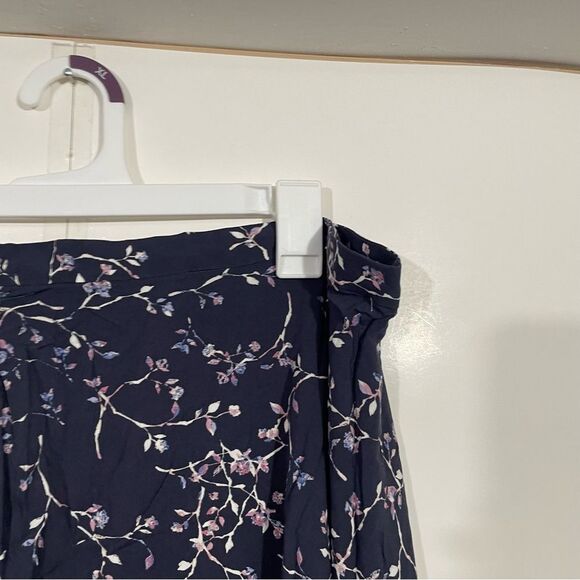 NWT J. Jill Floral Midi Length Skirt - Picture 3 of 6